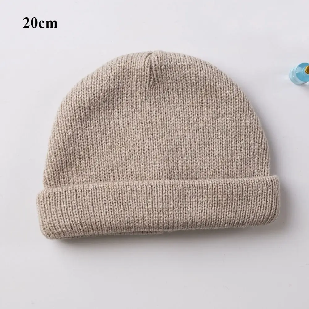 New Fashion Cotton Doll Hat 6 Colors Cute Doll Hat Mini Animal Knitted Hat for 10/20cm Cotton Doll