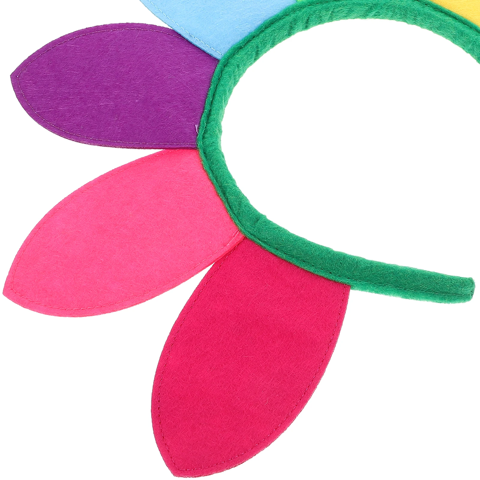 

Sunflower Headband Girls Floral Hair Accessories Child Party Crown Hat Birthday Decorative Hoop Petal Adorable Hair Hoops