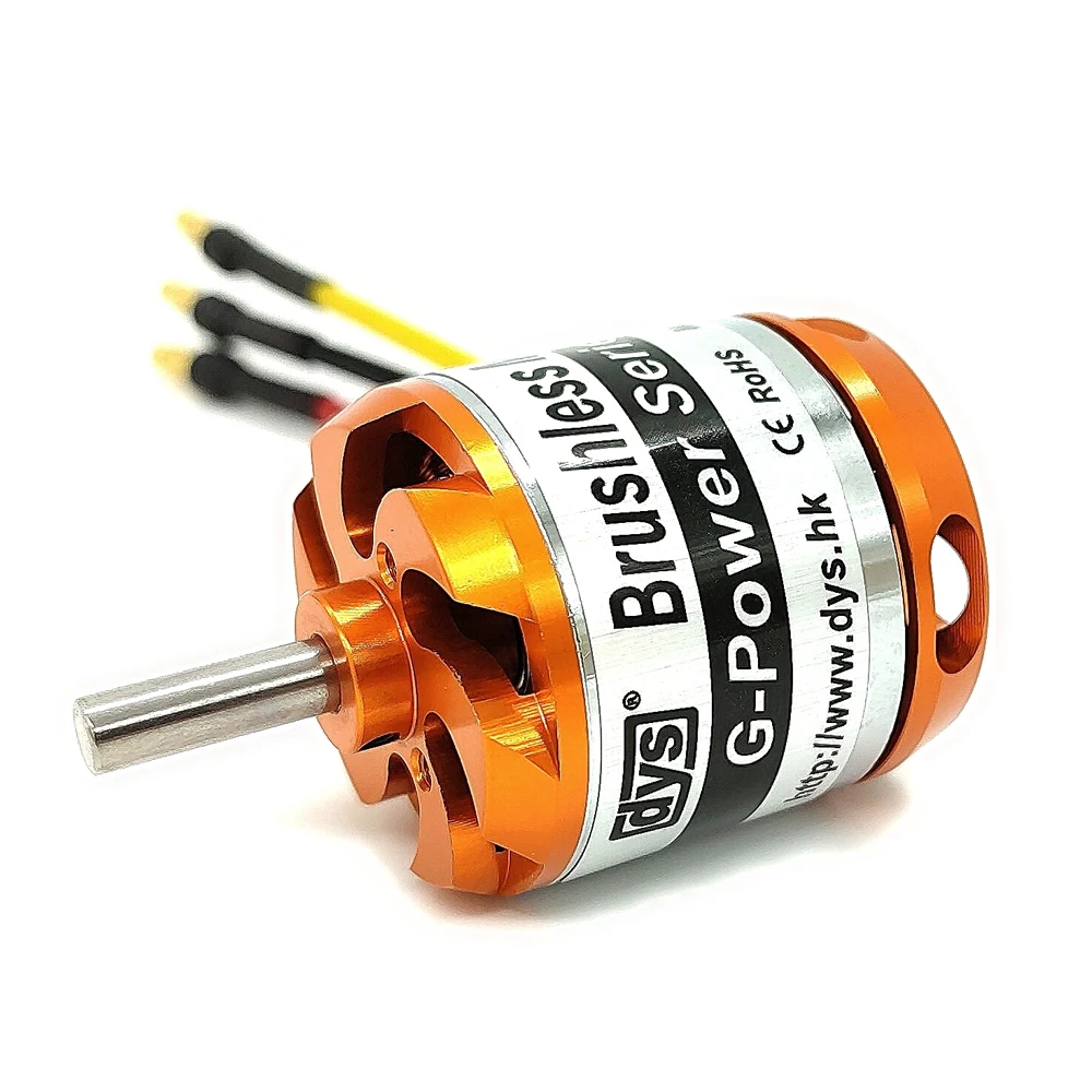 dys D3542 3542 1000KV 1250KV 1450KV Beyond Brushless Motor 2-4s Lipo 5mm Shaft 130g 70A ESC High Power RC Four Helicopters