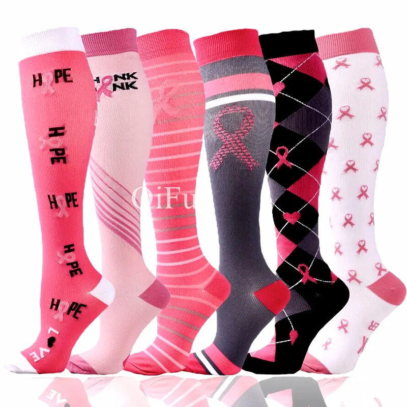 58 Styles Compression Sports Socks Running Women Men Cycling Socks Varicose Veins Stockings Fit For Medical,Edema,Diabetes