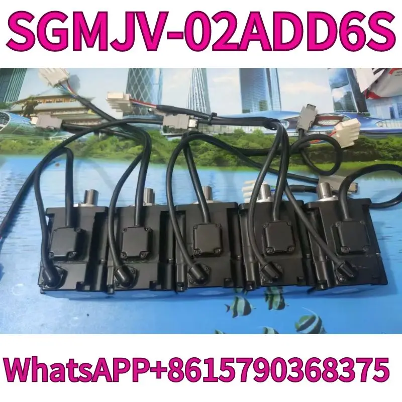 Used SGMJV-02ADD6S servo motor 200w