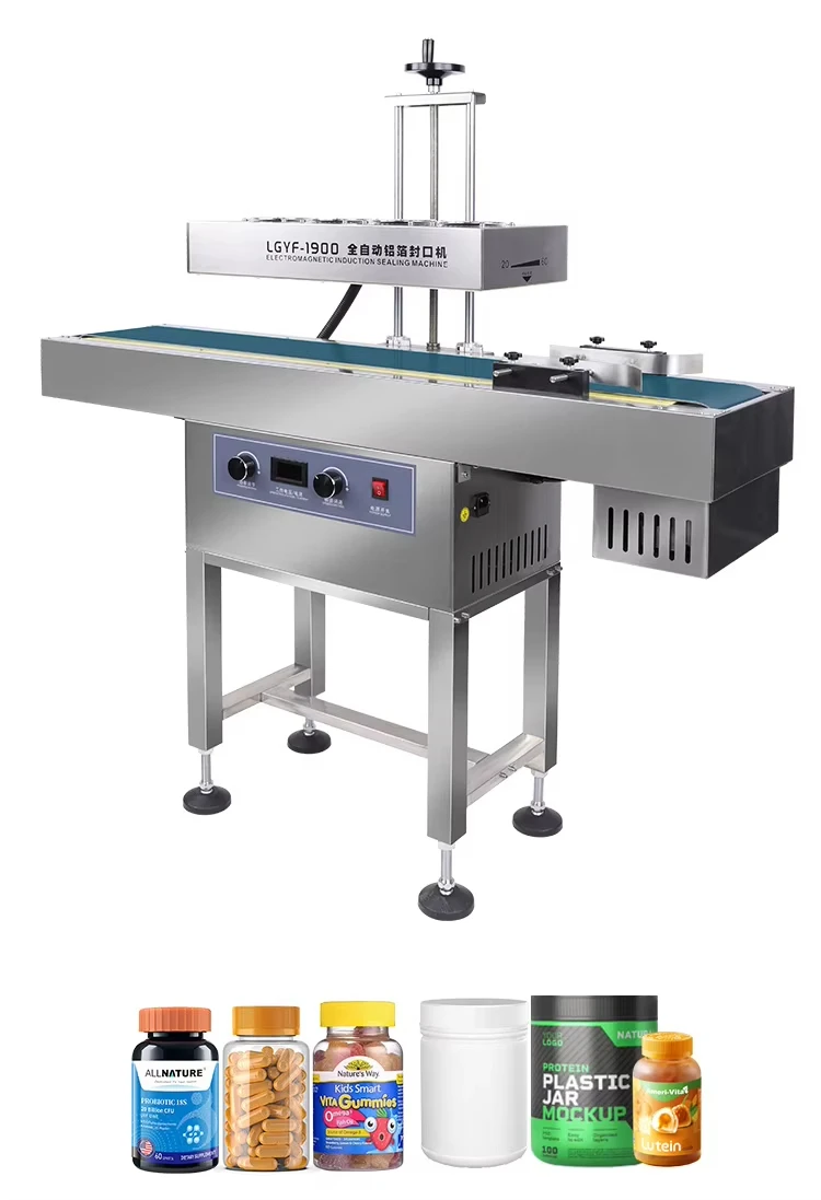 Hot Selling Filling and Sealing Machine Electromagnetic Induction  Can Sealing Machine Automatic