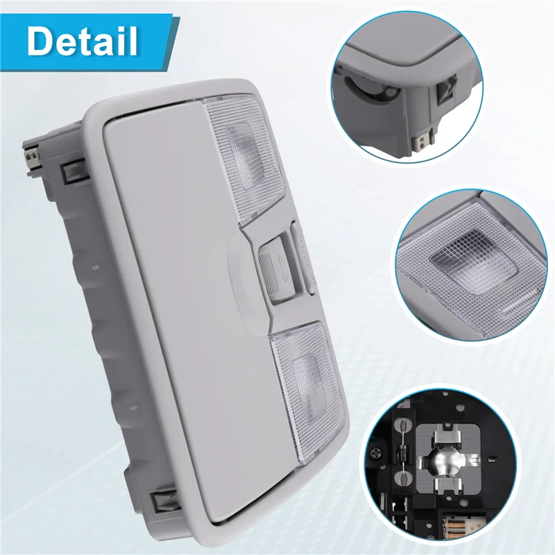 

92800-4V100 Front Map Lamp Reading Light With Glass Box MD Sunroof Switch Reading Light Glasses Case For Hyundai Elantra