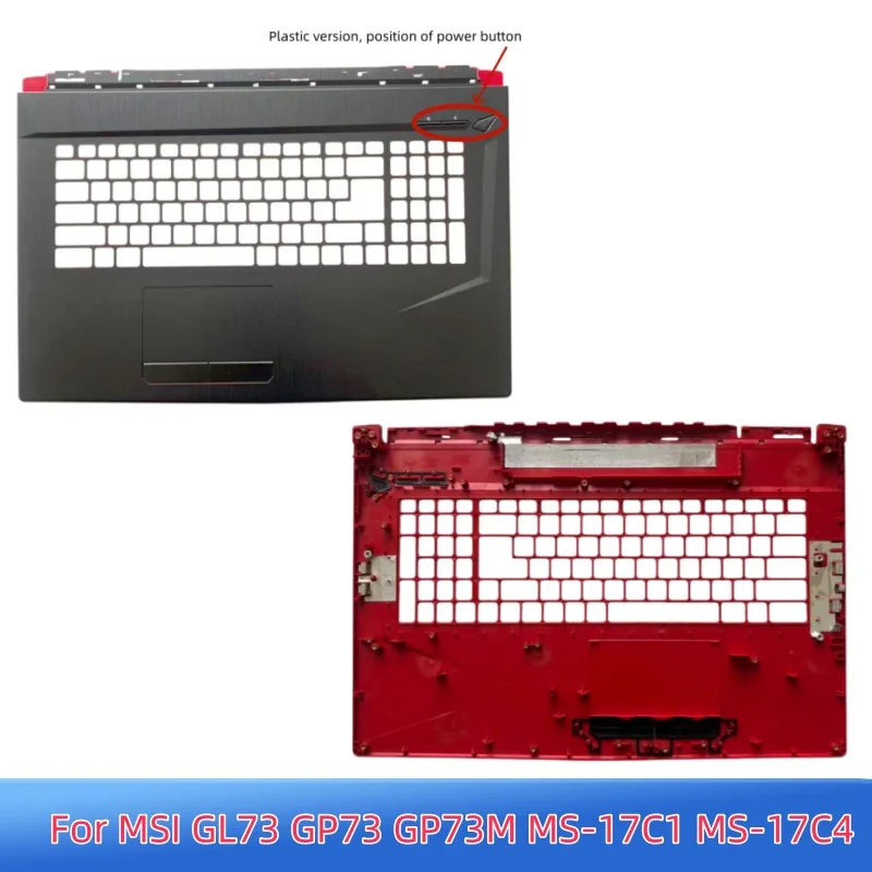 New For MSI GL73 GP73 GP73M MS-17C1 MS-17C4 Upper Case Palmrest Cover C Shell