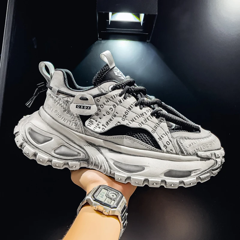 

Lace-up Sports PU Slip-On Mix Color Winter Warm Skateboarding Walking Shoes Casual Shoe For Male Men Vulcanized Sneakers Shoes