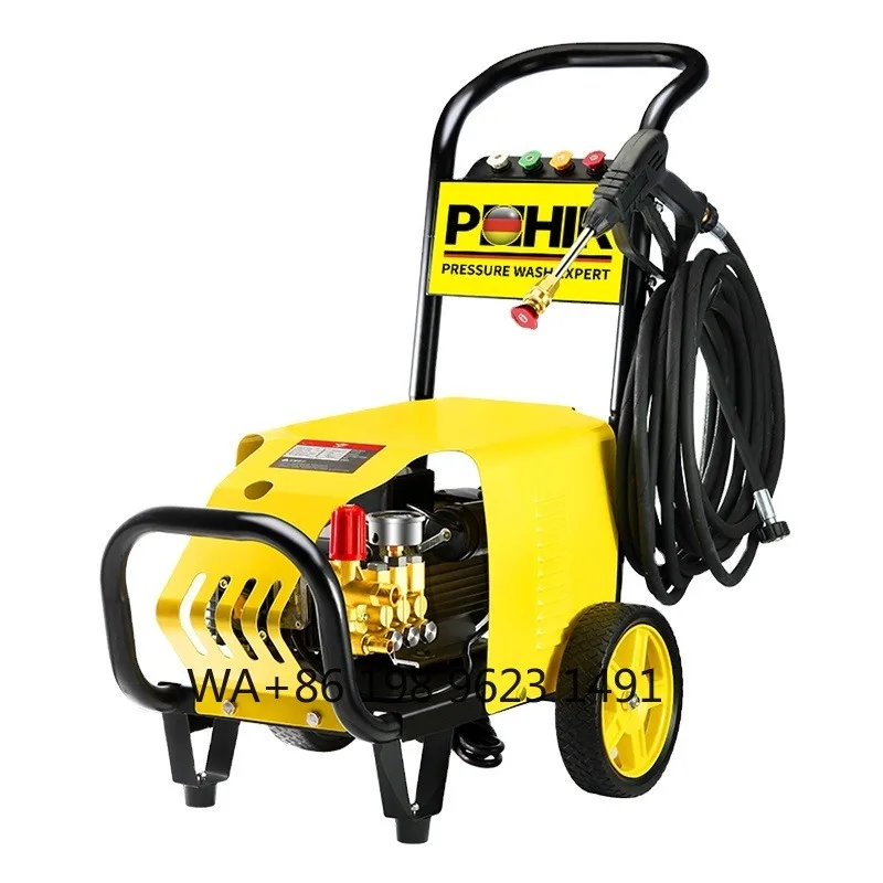 Portable high pressure washer inverter motor, adjustable spray design and easy-move structure, wholesale outdoor cleaninging