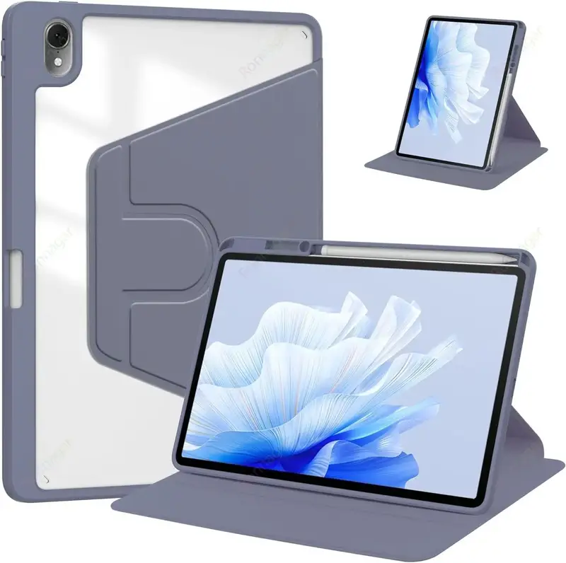 360 Rotation Case for iPad A16 11th 12th A19 2026 10th 10.9 Air11 13 M2 M3 Pro11 12.9 13 M4 M5 10.2 9th Case with Pencil Holder - Image 8