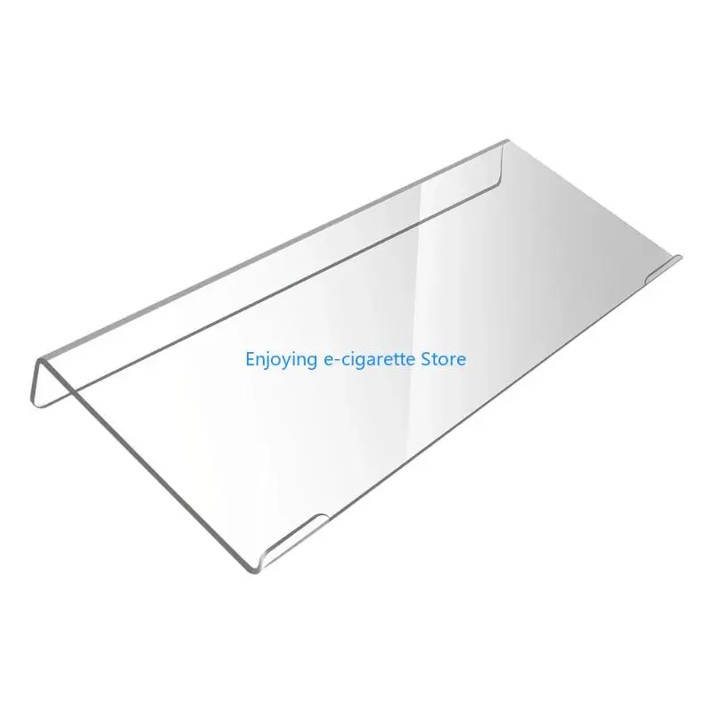 Desktop Keyboard Stand with Acrylic Support Platform and Bordered Edges for Defined Computer Keyboard Placement Y4QF