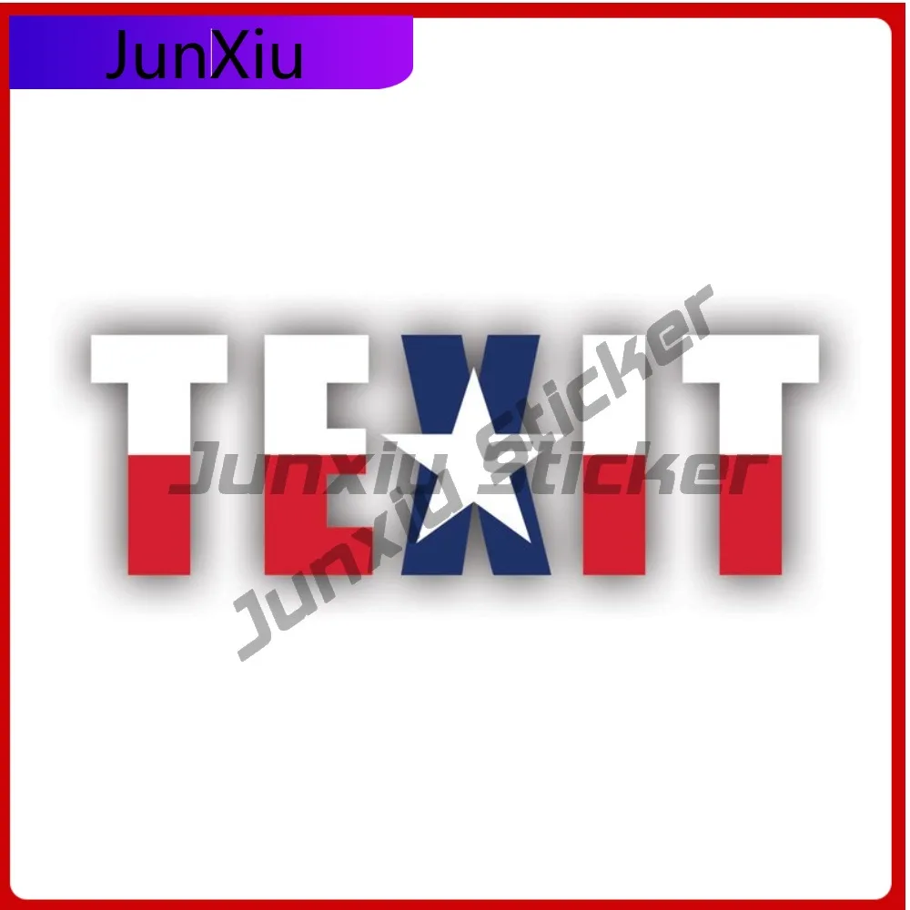 

Забавная наклейка Texit с защитой от ультрафиолета, наклейка Decalstexas Secede Pro Texan Tx Lone Star, не выцветает, водонепроницаемая, идеально подходит для чемодана