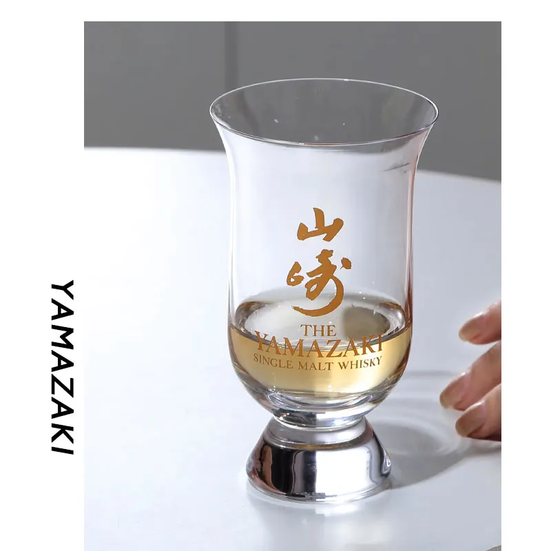 Chamvin-Colección Privada de personajes dorados, vaso de cristal Yamazaki, copa de degustación con olor de tulipanes de cristal