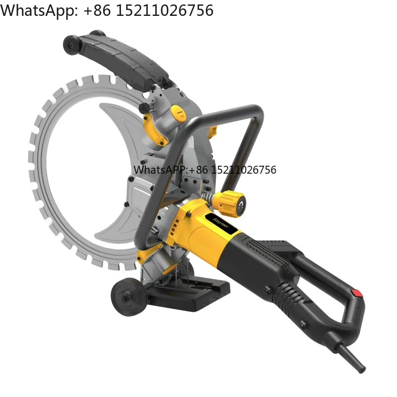 OEM Brushless Wall Ring Saw 230V Gear and Friction Drive Concrete Cutter 410mm Blade Concrete Cutting Machine