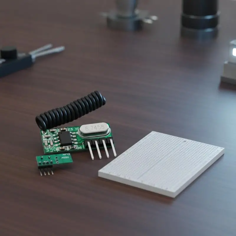 Wireless Superheterodyne Receiver Module Dual Band 315MHz 433MHz for DIY Remote Control Electronic Projects