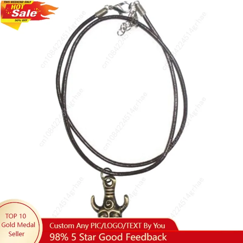 

Costume Agent Supernatural Dean Winchester Mask Amulet Pendant Necklace