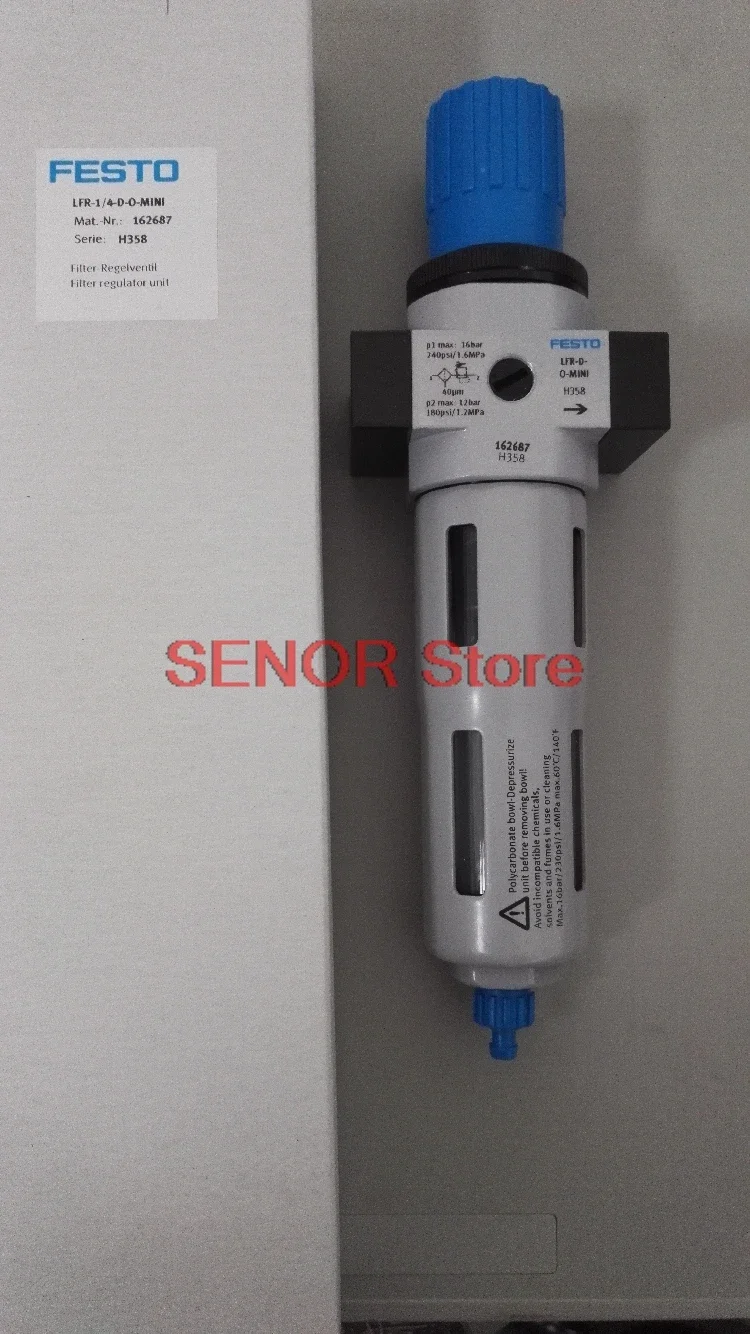 New original filter pressure reducing valve LFR-1/4-D-O-MINI 162687