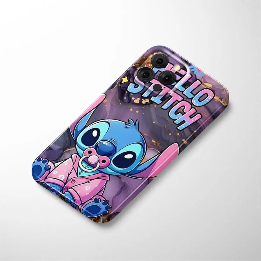 حافظة لهاتف آيفون X 11 13 17 Air XR 16 Pro Max 12 15 Plus 14 بغرز كرتونية لطيفة من الرخام #4