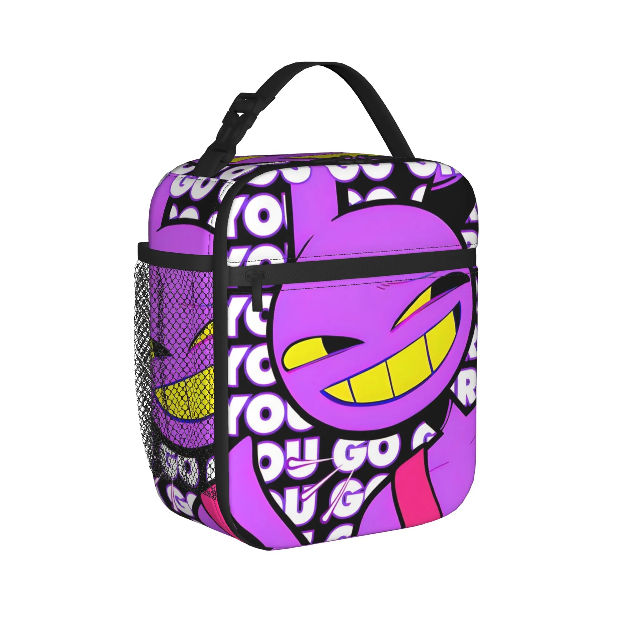 Cartoon Digitals Circus JAX Thermal Insulated Lunch Bag for School  Portable Bento Box Thermal Cooler Lunch Boxes