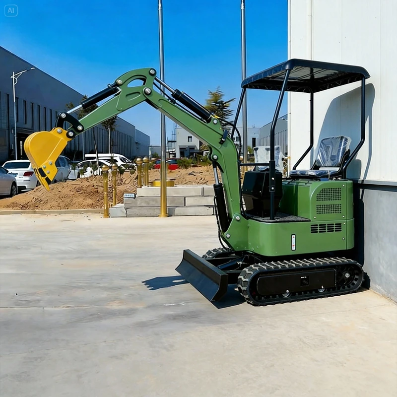 

Customized 1.8/2.5t Mini Excavator Europe Diesel Hydraulic Digger Godet Chantier Construction