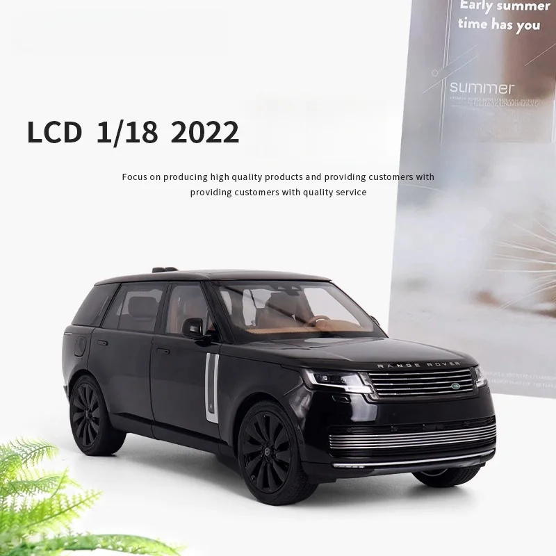 1:18 New Range Rover Genesis extended version fully open, alloy simulation static car tide play model, adult collection pieces.