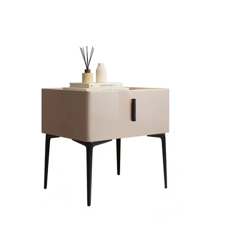 

Bedroom Modern Nightstand Nordic Bedside Storage Space Saving Nightstands Minimalist Luxury Mesa De Noche Home Furniture