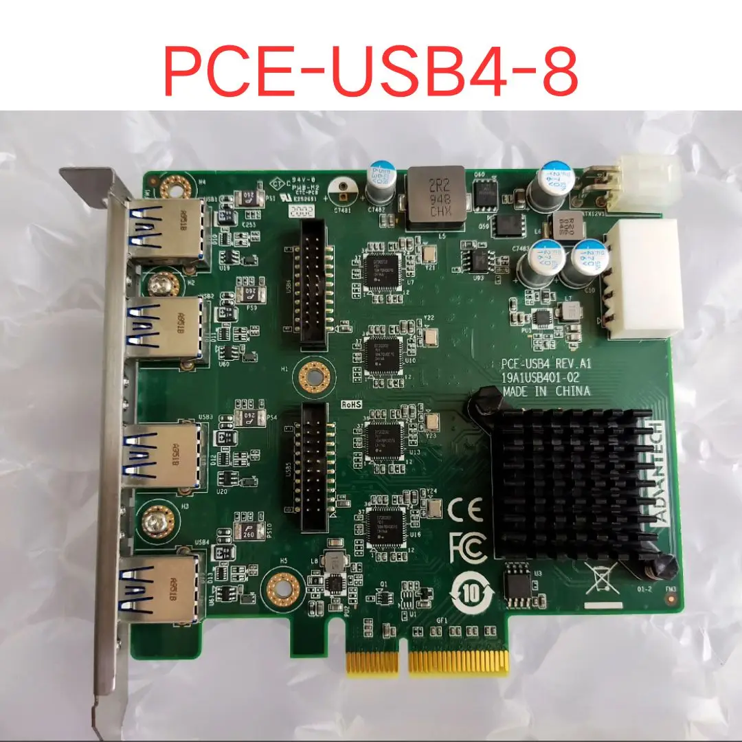 Second-hand test OK PCE-USB4-8 Image Acquisition Card Fast delivery