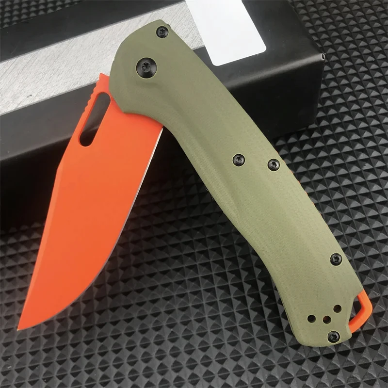 Folding BM 15535 Knife Portable Mini Pocket Knife Outdoor Hiking Camping Cutting Self Defense Durable Multi-fuctional EDC Knife