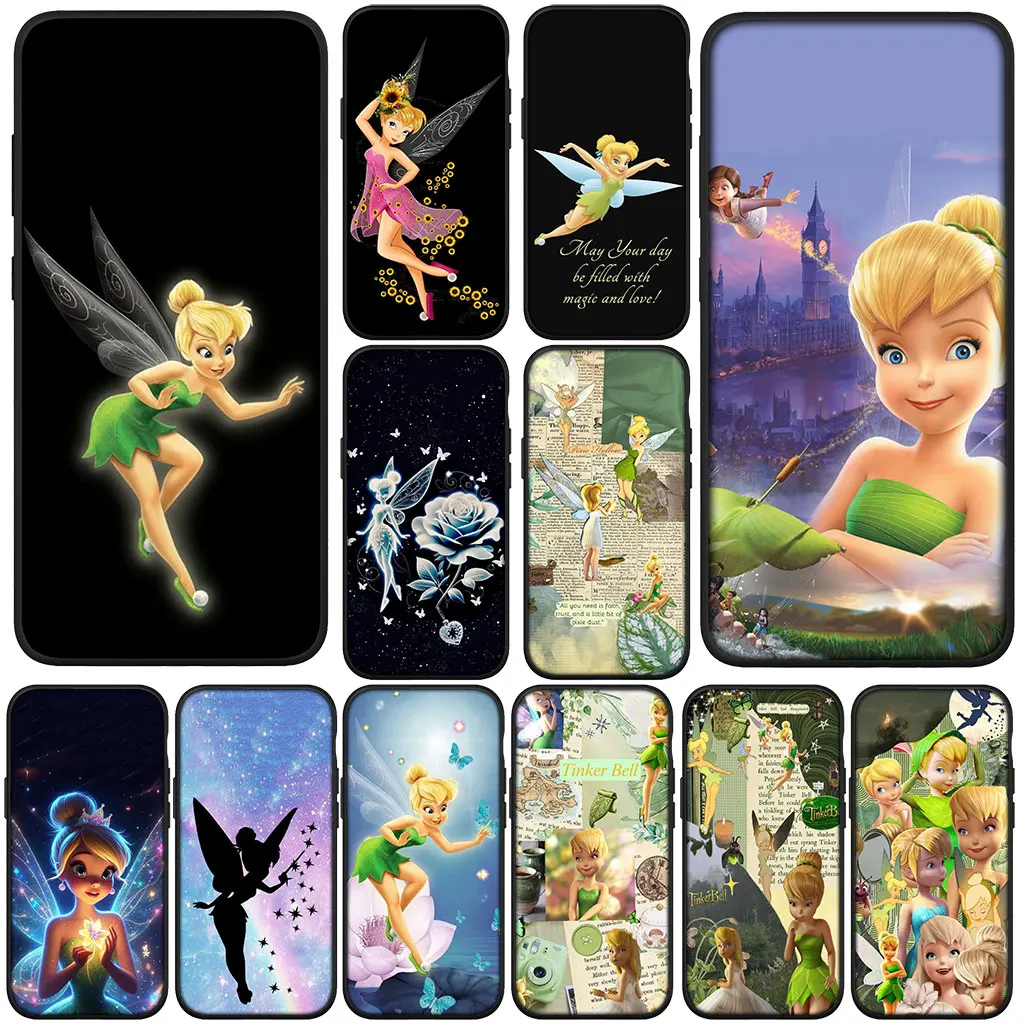 Чехол для телефона Xiaomi Redmi Note 12 10 11 9 8 Pro 10C 12C 8T 9A Note11 Note12 5G 4G Чехол Tinker Bell Tinkerbell Мягкий корпус