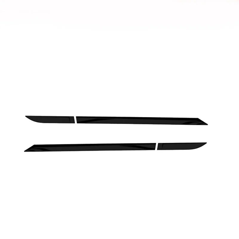 For Toyota CHR C-HR 2024 2025 ABS Black /Chrome Door Side Stripes Body Skirt Molding Trim Sticker Accessories Car Styling