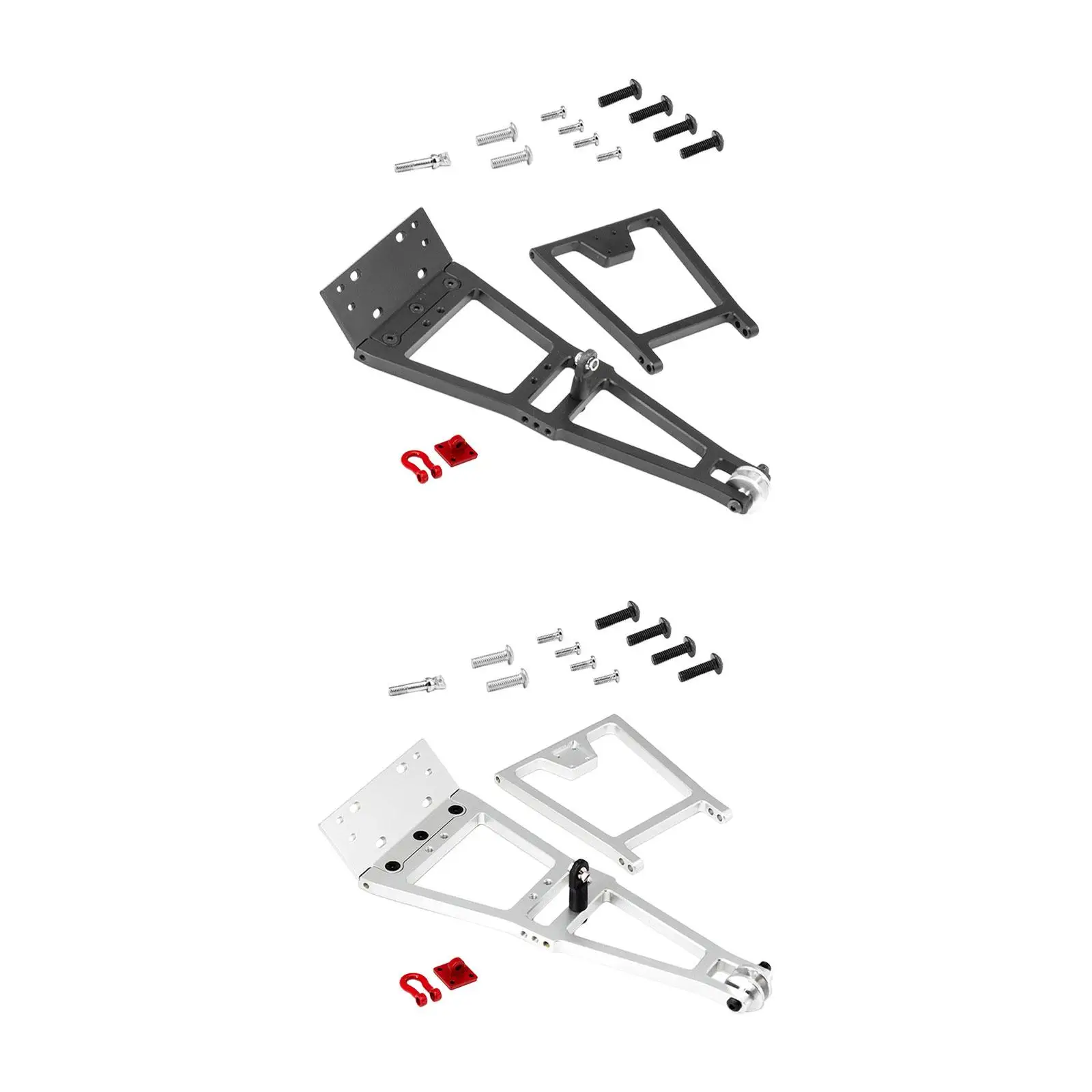 RC Accessory for 1/10 RC Crawler and Trailer Sturdy DIY Part Replace Easy to Install 1/10 Scale RC Truck and Tow Build Kits