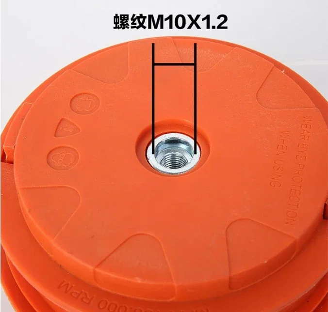 Automatic Grass Trimmer Head for Gasoline Garden Machinery Brush Cutter, Universal Fit String Trimmer Replacement Bump Head