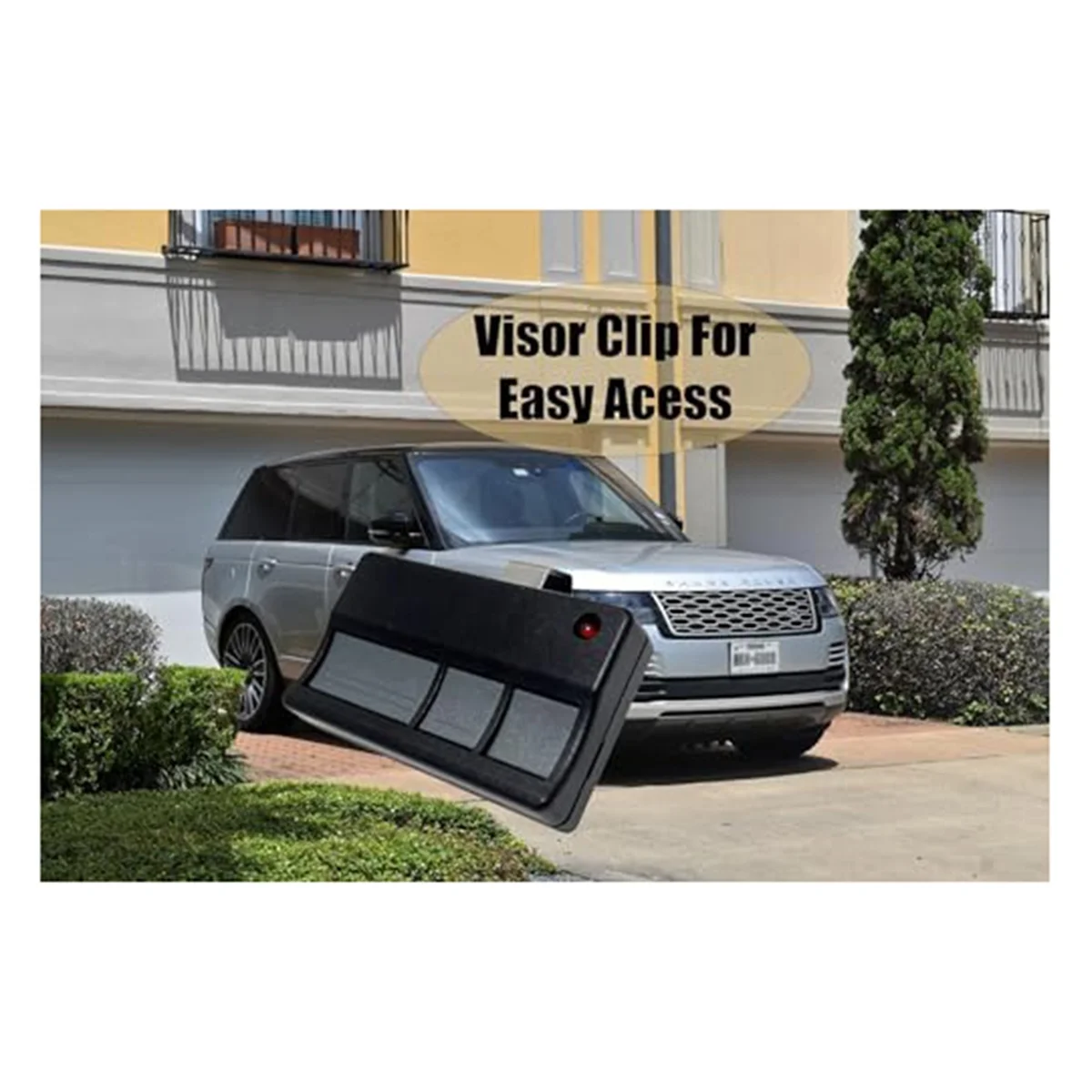 A57G-Remote Pembuka Pintu Garasi untuk Chamberlain Liftmaster 373LM/953CD Ungu "Coklat" Belajar Keamanan 390MHz + Pengrajin 3 Tombol