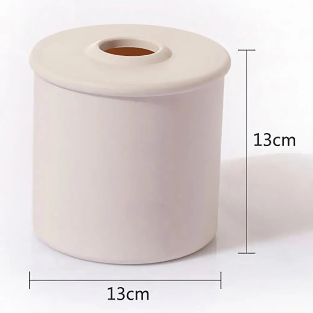 Tissue Rolling Box Daily Tissue Storage Case Creative Tissue Paper Box  Tissue Case for Bathroom