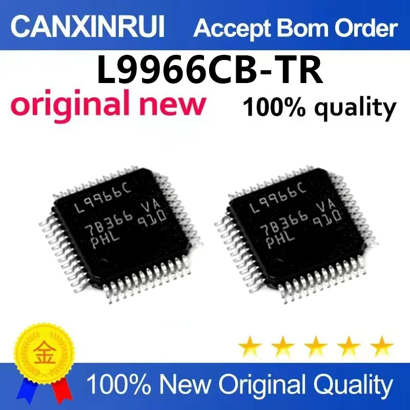 （5pcs-100pcs）Brand new original L9966CB-TR L9966C SMT TQFP48 ignition controller and driver chip