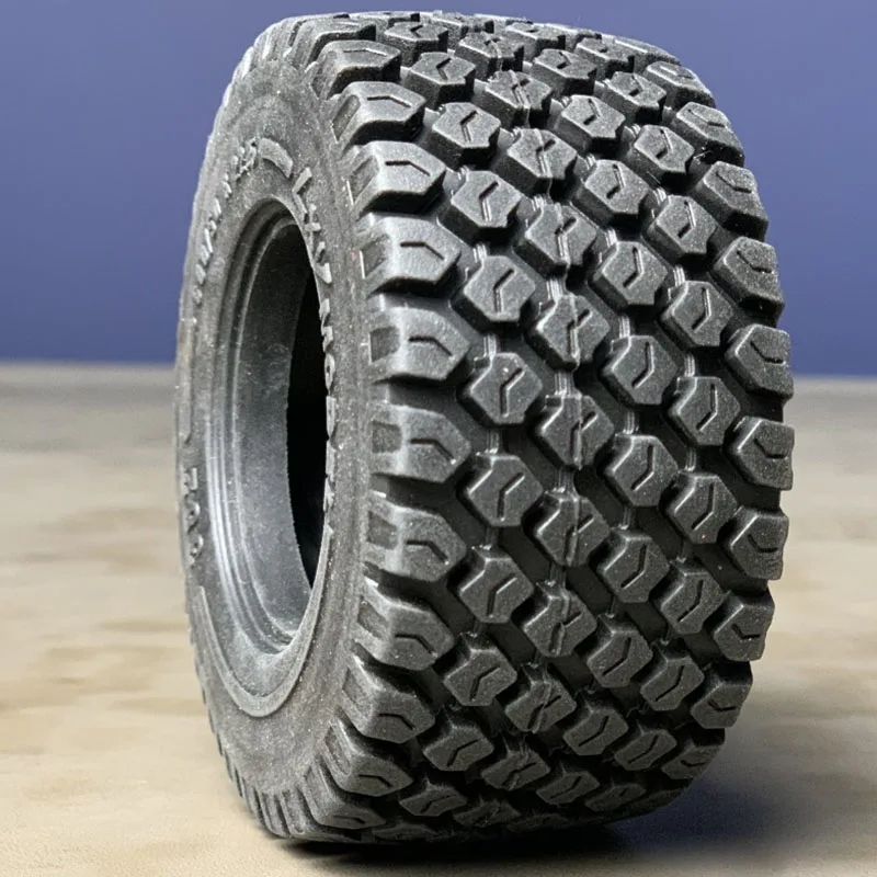 1pcs Simulation Herringbone Tires Gravel Tires for 1/14 Tamiya RC Truck SCANIA 770S R620 VOLVO BENZ Arocs MAN TGX Car - view 5