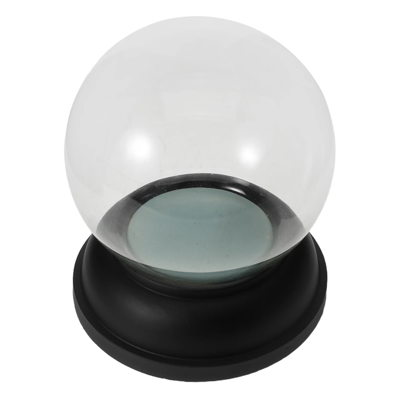 

Clear Glass DIY Snow Globe Kit Sturdy Resin Base Build Your Own Holiday Party Wedding Decorations Xmas Snow Globe Craft