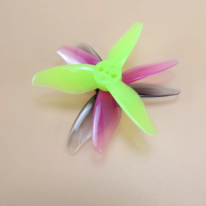 QY 8 قطعة Gemfan إعصار 2023 2X2.3X3 3-Blade مسواك المروحة 1 مللي متر 1.5 مللي متر ل RC FPV سباق حرة 2 بوصة مسواك الطائرات بدون طيار #4