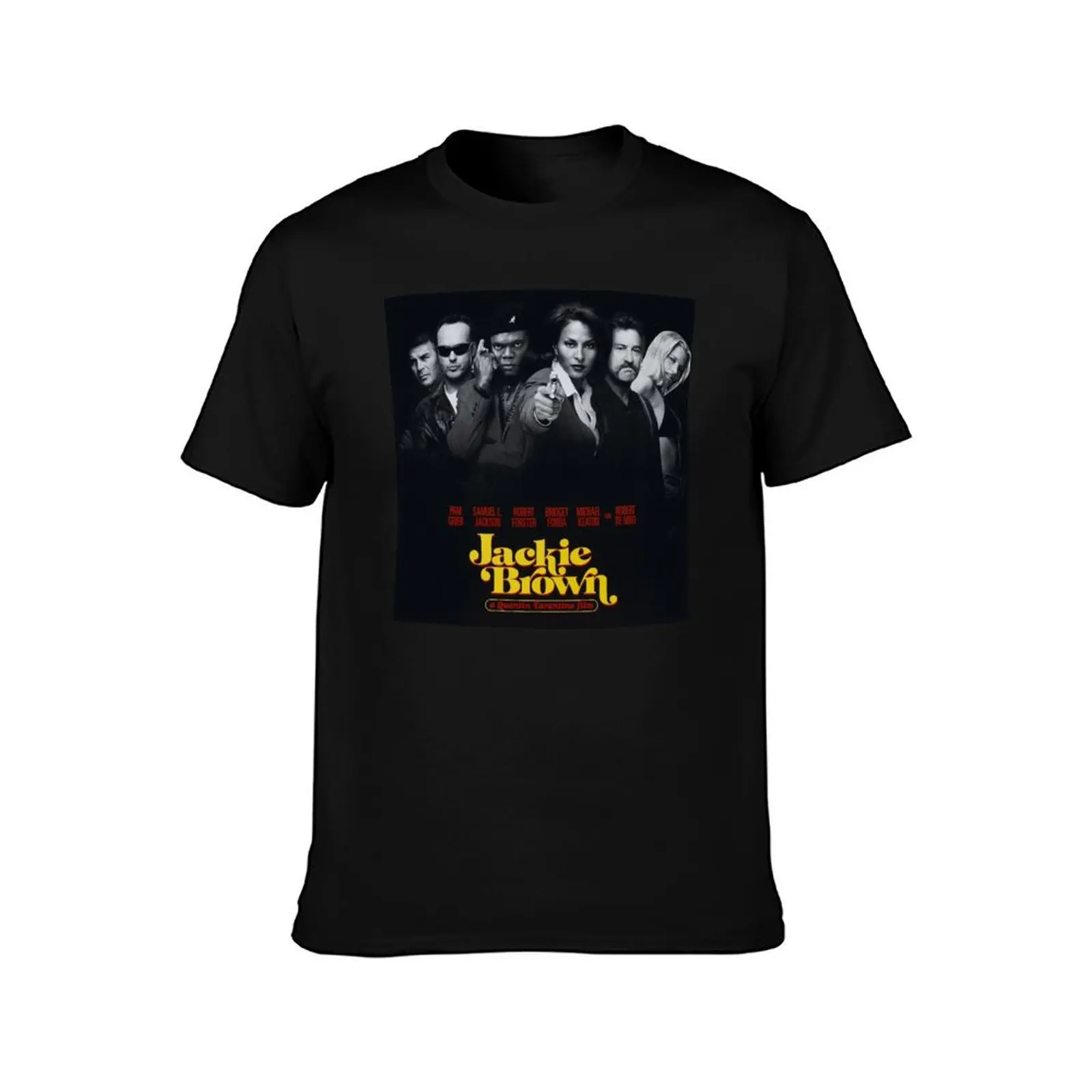 Bridget Fonda Jackie Brown T-Shirt Urban Style Casual Short Sleeve Top