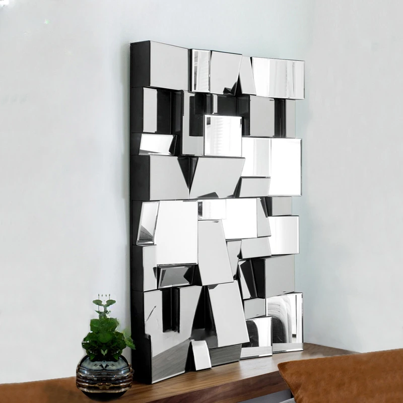 The product can be customized.Stereoscopic hanging mirror / decorative mirror / entrance mirror / bathroom mirror / dressing