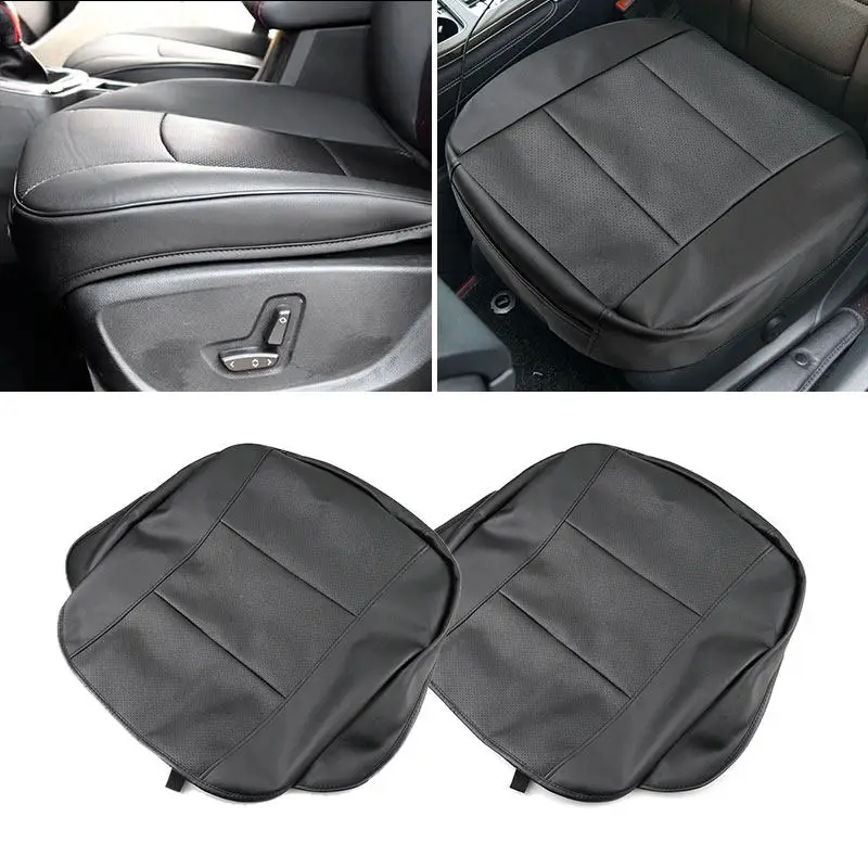 

Автомобильный кожаный чехол на сиденье из микрофибры, универсальное переднее сиденье, дышащая защита от царапин, чехлы для подушек, аксессуары для салона автомобиля