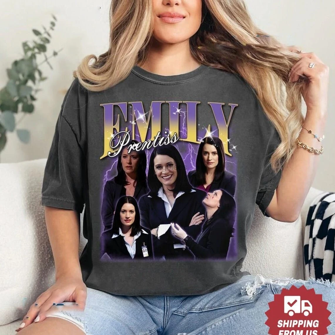 Emily Prentiss Graphic Shirt Emily Prentiss Tee Criminal Minds Tee Criminal Minds Shirt Tv Series Fan Merch Gift