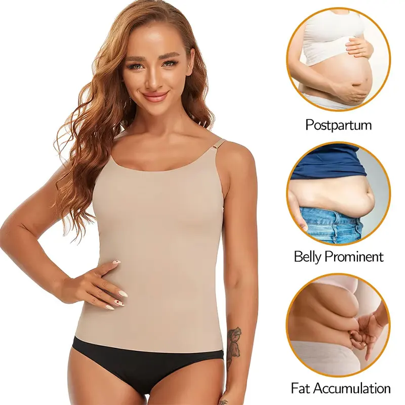

Женское корректирующее белье, топы, тренажер для талии, формирователь живота, бретелька, летняя телесная черная майка, тонкий компрессионный жилет для живота