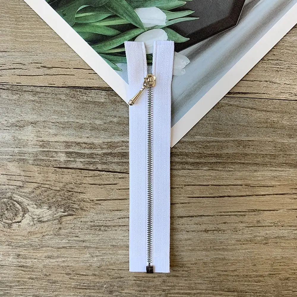 Nuevo 8 estilos 10*2cm cremalleras para ropa apliques Mini cremallera costura hecha a mano Scrapbooking