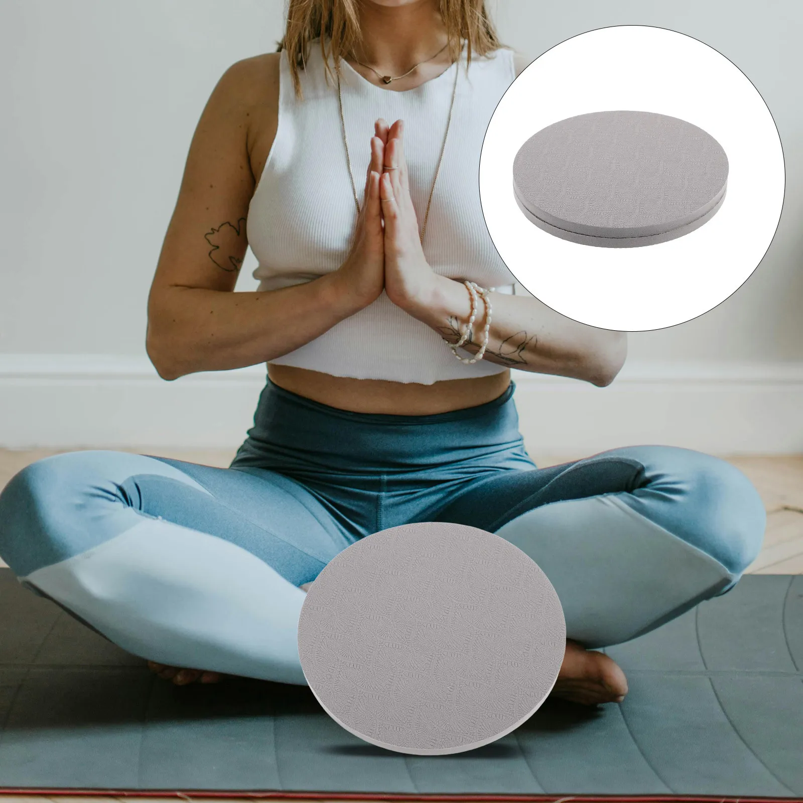 

2Pcs Pilates Knee Pads Yoga Cushion Exercise Mat Non Slip Kneeling Pad Workout Balance Pads for Fitness Gym Outdoors