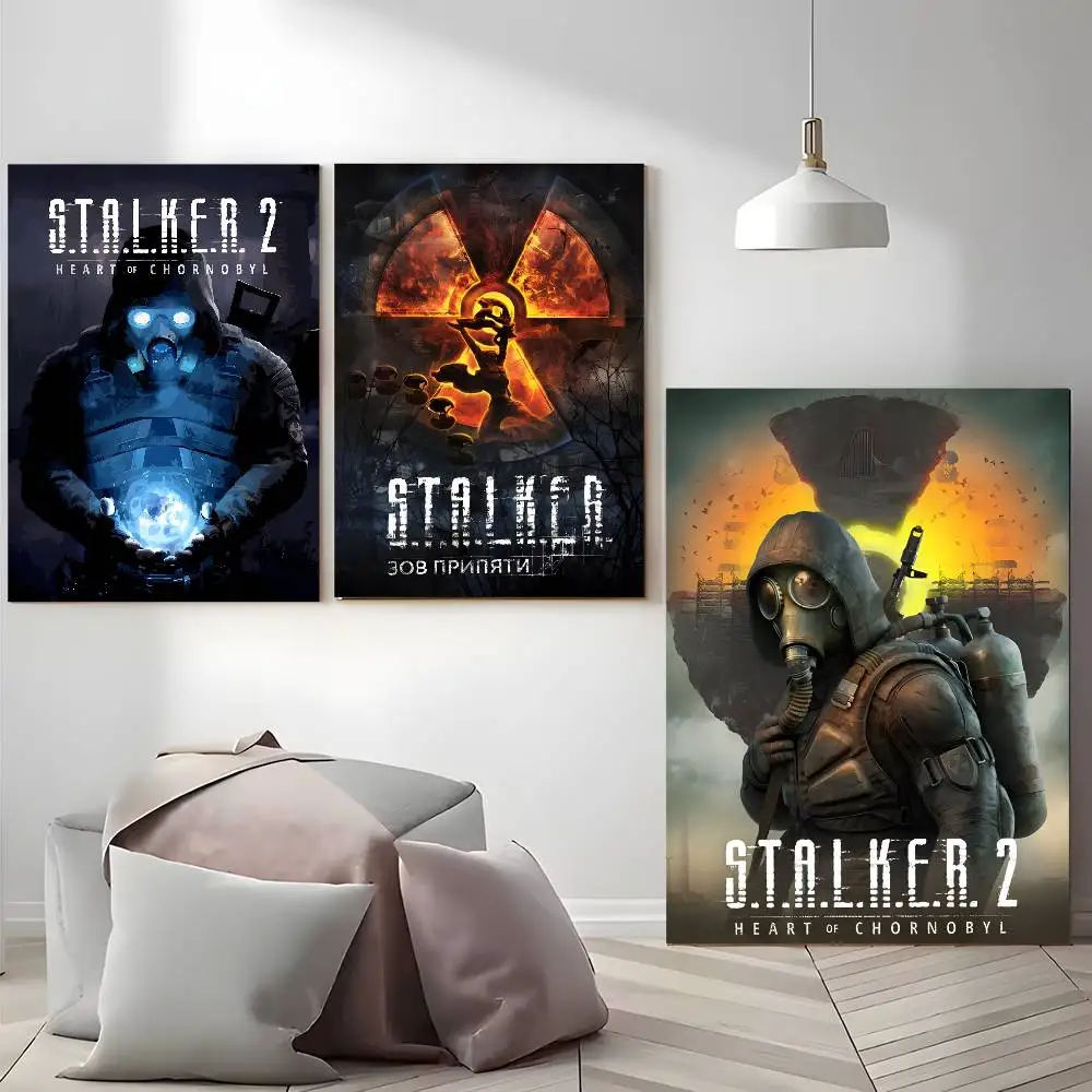 ملصق S-STALKER 2 Heart of C-Chornobyl ملصقات ذاتية اللصق مناسبة لأي سطح جدار مقاوم للماء والرطوبة #3
