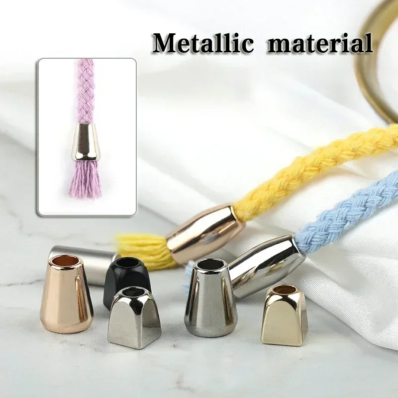 10PCS Zinc Alloy Apparel Stoppers Painted Metal Stopper Down Jackets Cord Stopper DIY Apparel Sewing Supplies