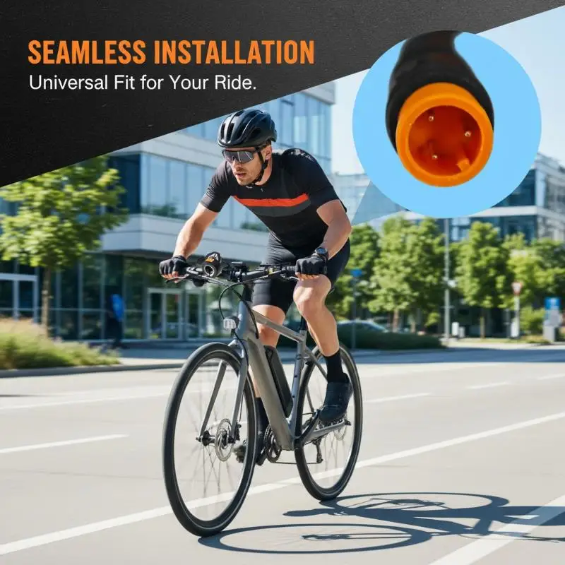 New 1Pcs 130X Speed Connector Waterproof Thumb Throttle For Electric Scooter E-Bike Replacement Repair Parts