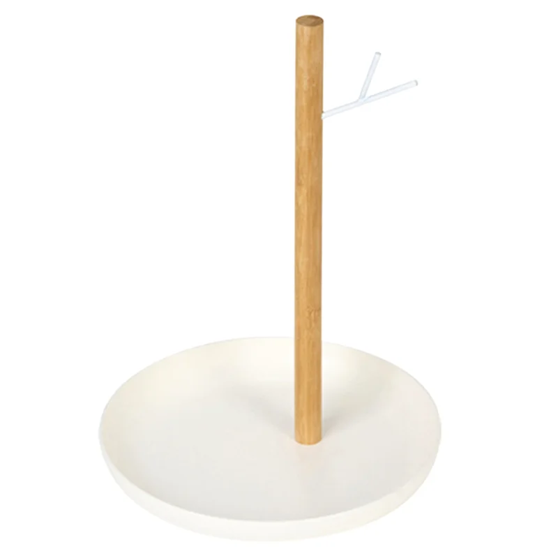 ABBP-Fruit Bowl Banana Hanger Fruit Basket Simple Desktop Storage Tray Living Room Home Porch Key