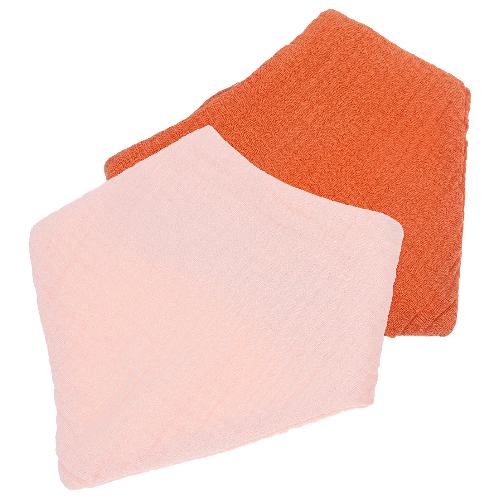

2Pcs Baby Bibs for Eating Triangular Design Around Neck Keeps Clothes Clean and Tidy Practical Gift for Newborns and