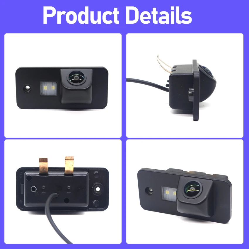 HD Fisheye Lens Car Rear CAM For Audi A6 S6 RS6 C6 2005~2009 A6 Avant 1997~2004 A8 S8 D3 4E 2002~2009 A3 S3 8P 2003~2009 A4 B7