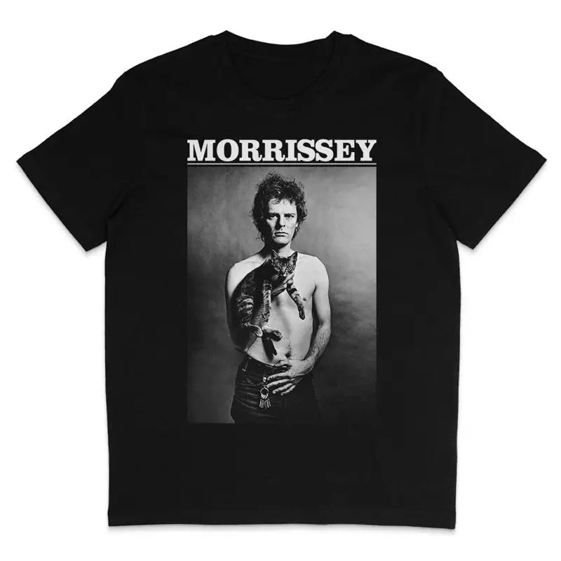 

Morrissey Paul Morrissey Органическая футболка с белым текстом The Smiths Warhol