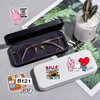 80 sztuk Kawaii Anime Nowe BT21 Cooky Shooky Cartoon Naklejki Y2K Kreatywne Etui na Telefon Naklejki Dekoracyjne na Komputer Prezent dla Dziewczyn 6 best sales etui na airpody bt21 - №1
